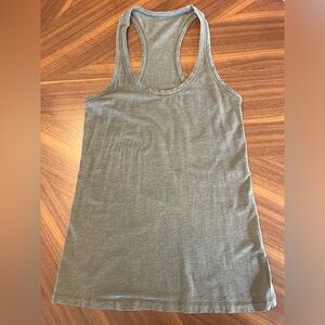 🎉FREE WITH PURCHASE🎉 Lululemon Racerback Tank-Heathered Green